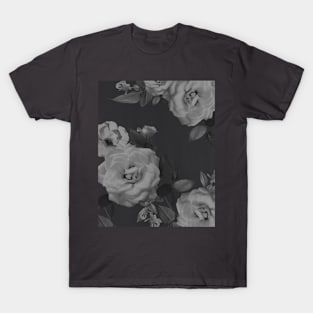 Roses print, flowers, modern print, plant T-Shirt